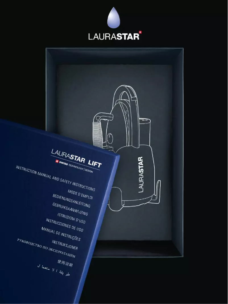 Página 1 del manual Manual de usuario Laurastar Lift + Swiss Edition
