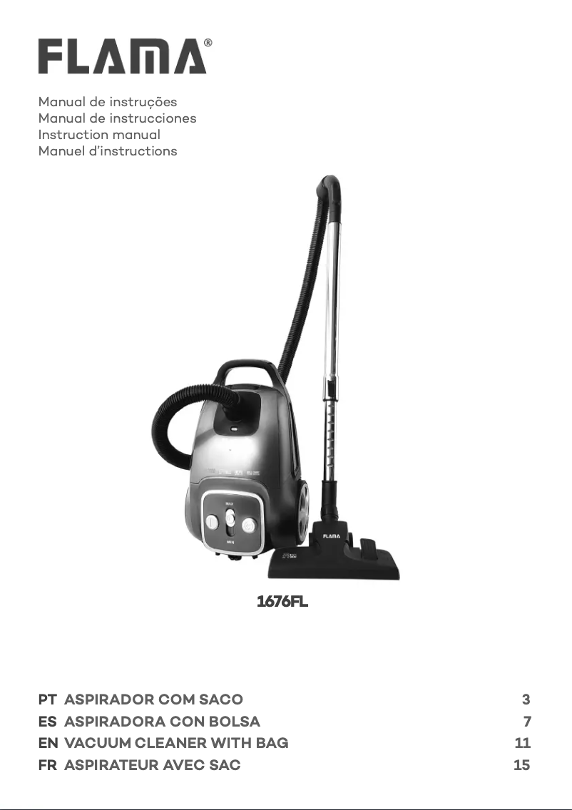 Imagen de la primera página del manual del dispositivo 1676FL