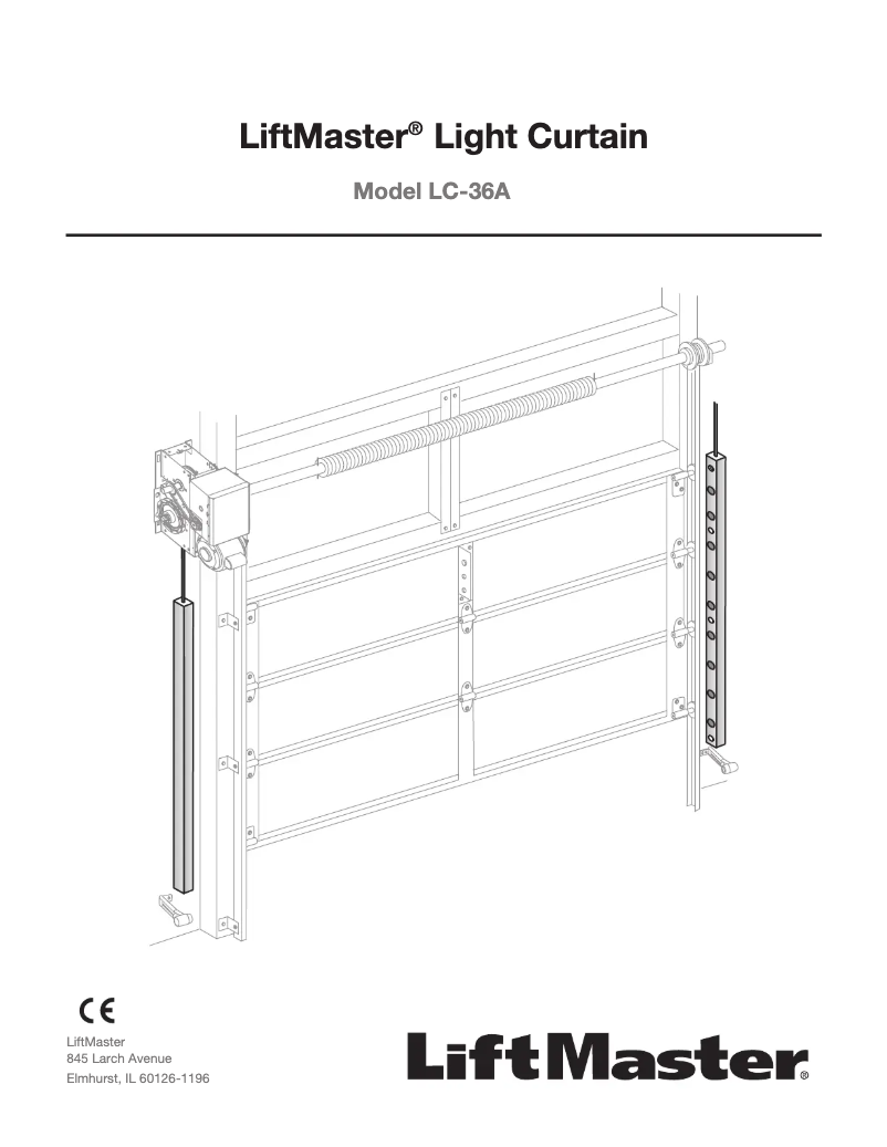 Página 1 del manual Manual de usuario LiftMaster LC-36A