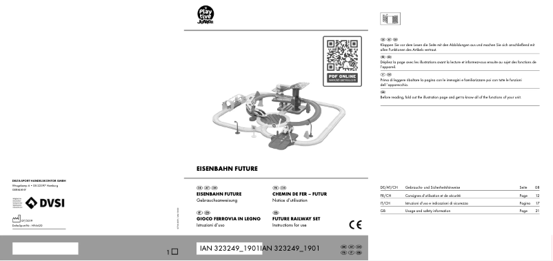 Imagen de la primera página del manual del dispositivo IAN 322001