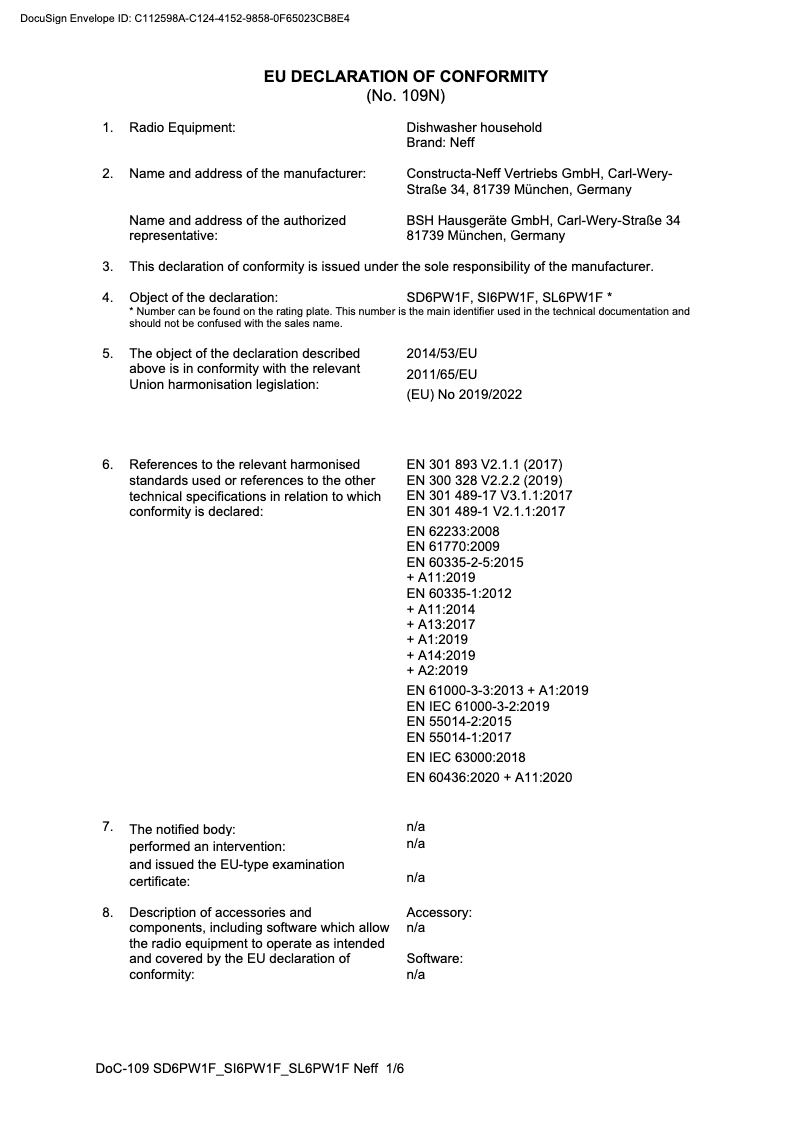 Imagen de la primera página del manual del dispositivo S145ECS05E