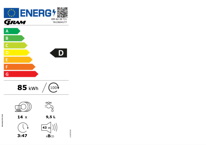 Imagen de la primera página del manual del dispositivo OM 62-39 T/1