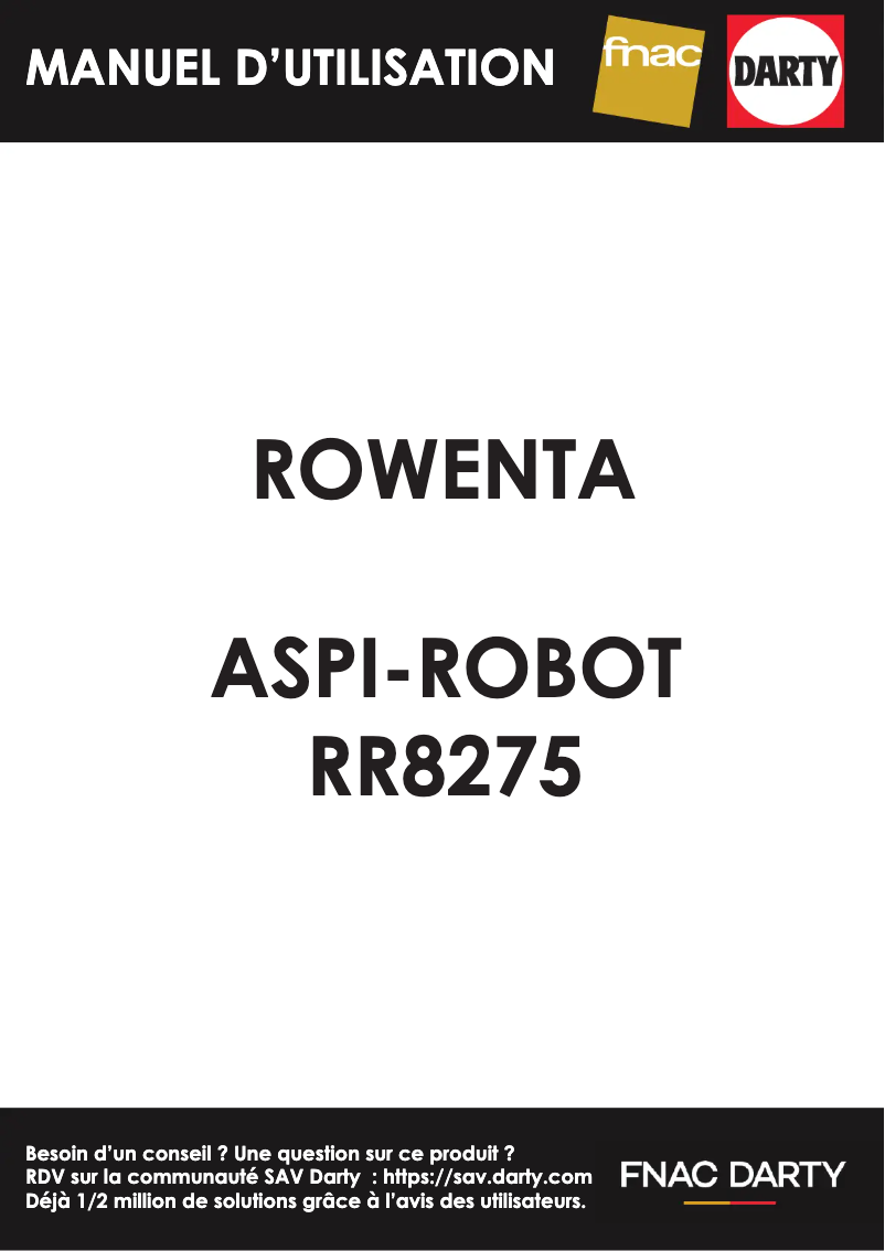 Página nº 1 - Manual de usuario Rowenta X-Plorer Serie 45 RR8275WH