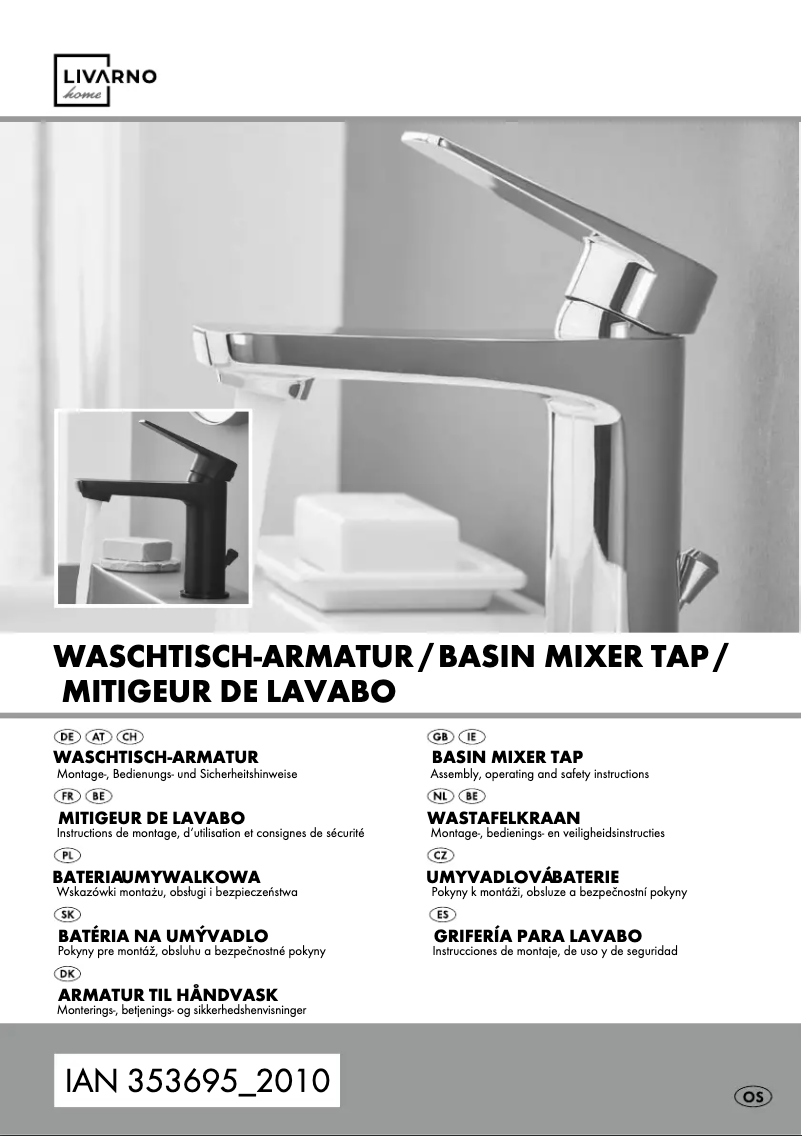 Imagen de la primera página del manual del dispositivo IAN 353695