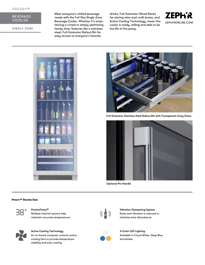Imagen de la primera página del manual del dispositivo Presrv PRB24F01AG