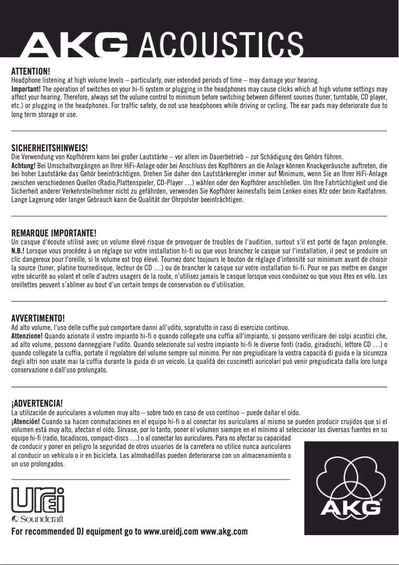 Imagen de la primera página del manual del dispositivo K81 DJ