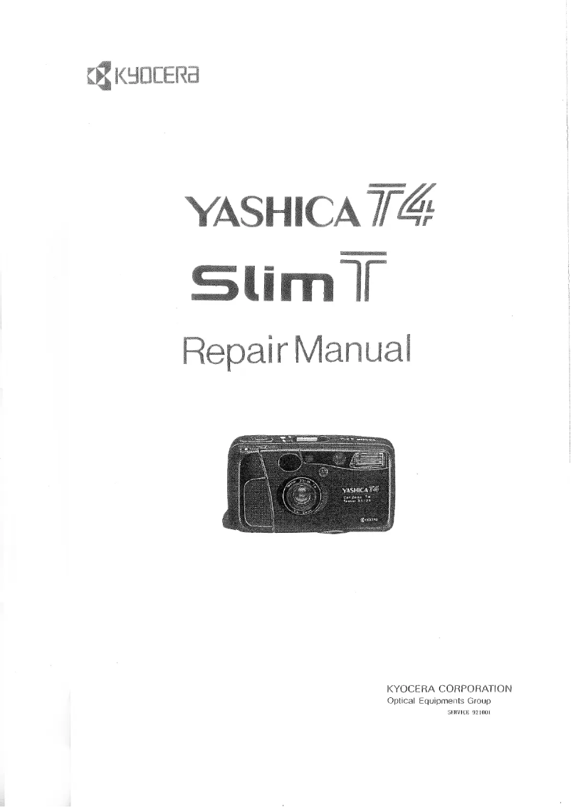 Página 1 del manual Manual de usuario Kyocera T4
