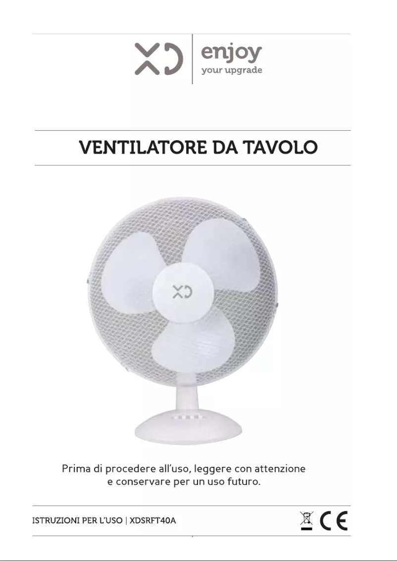 Página 1 del manual Manual de usuario XD SRFT40A