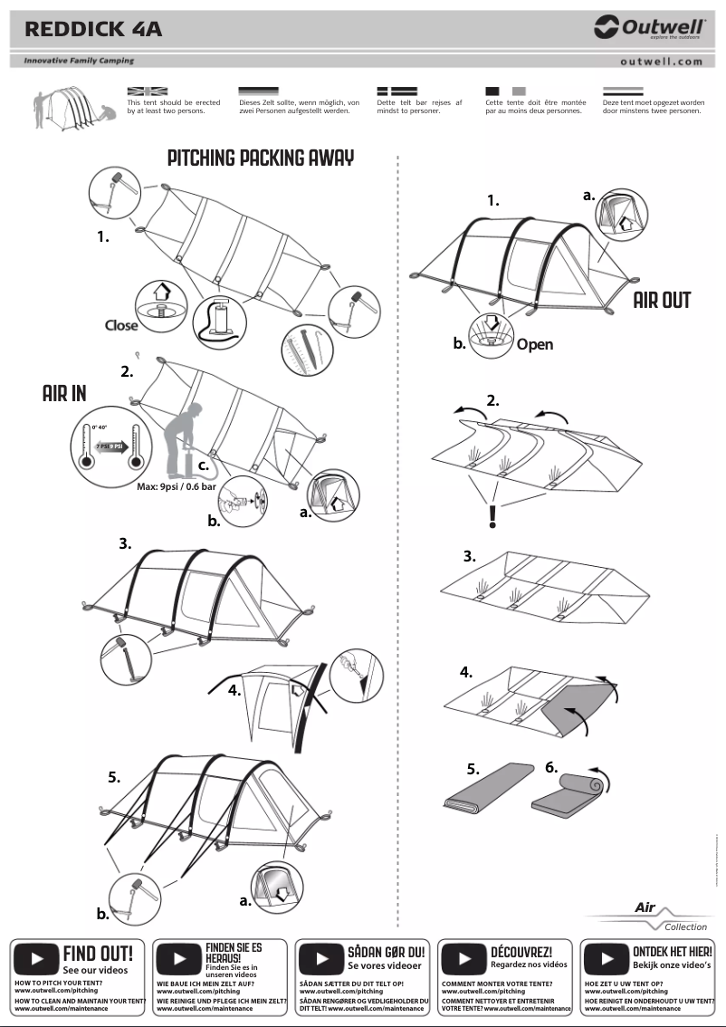 Imagen de la primera página del manual del dispositivo Reddick 4A