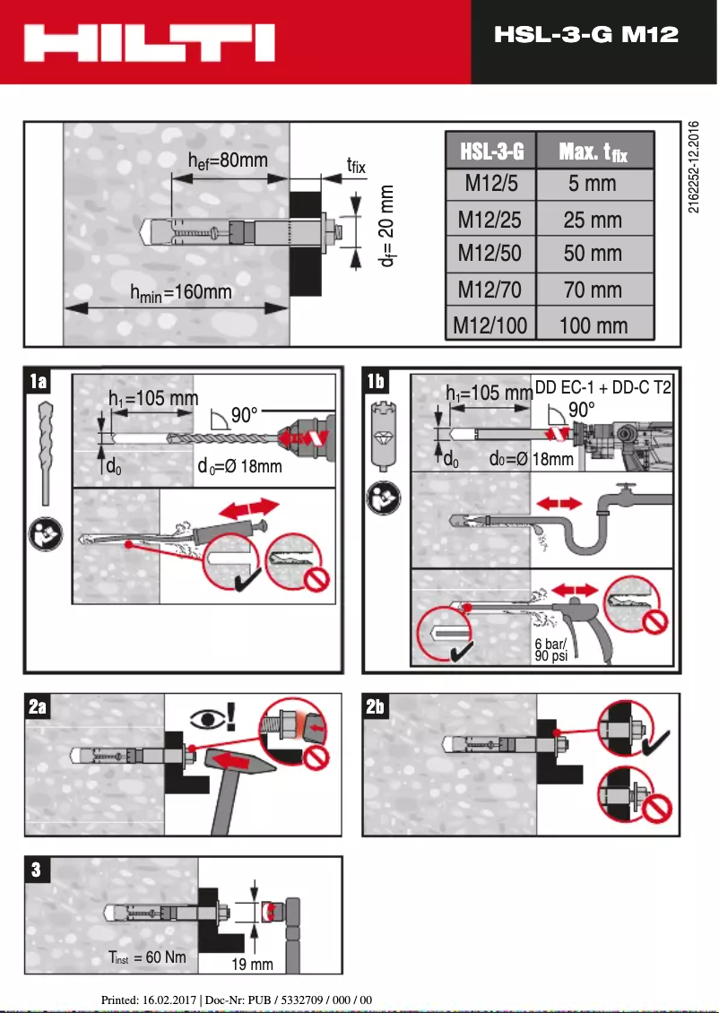 Página 1 del manual Manual de usuario Hilti HSL-3-G