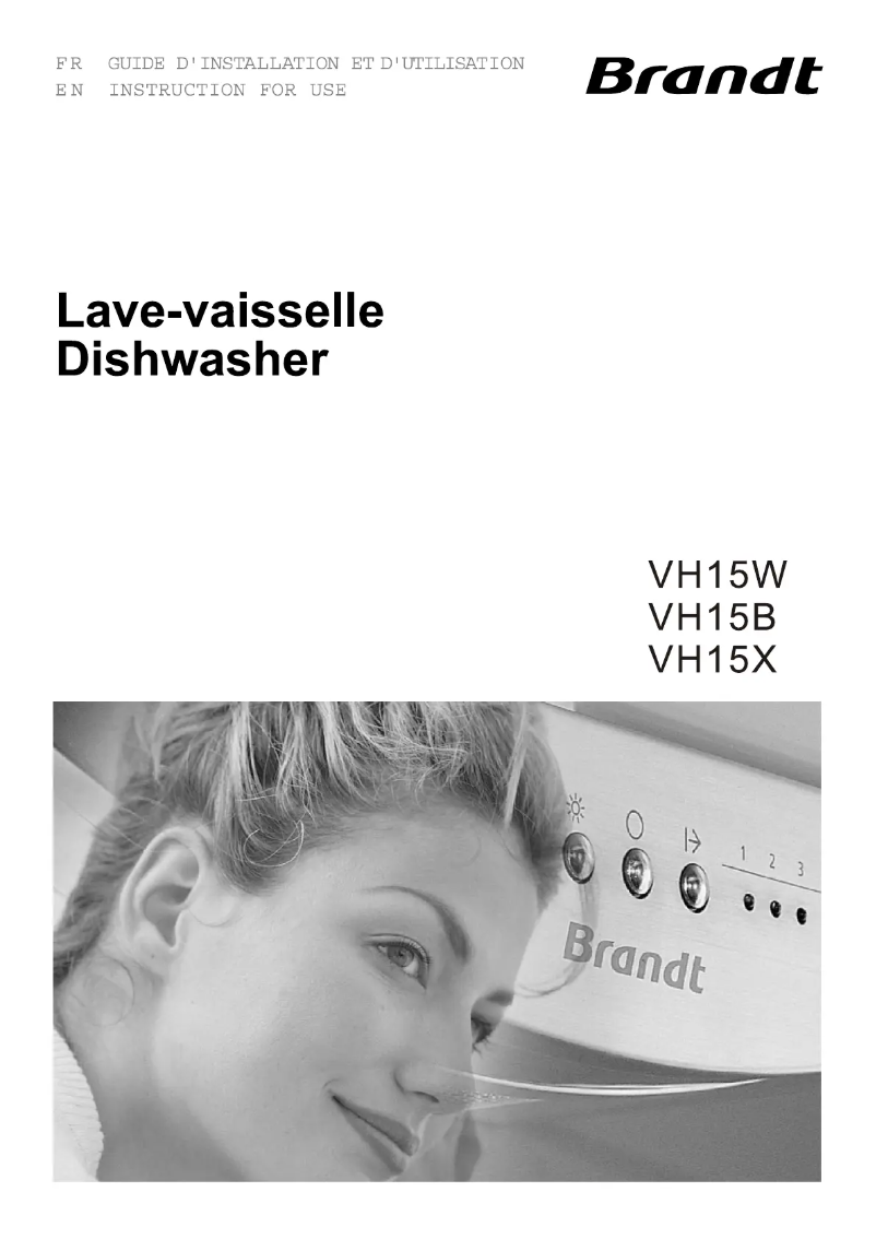 Imagen de la primera página del manual del dispositivo VH15X