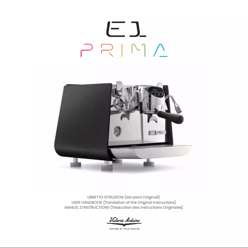 Imagen de la primera página del manual del dispositivo E1 Prima