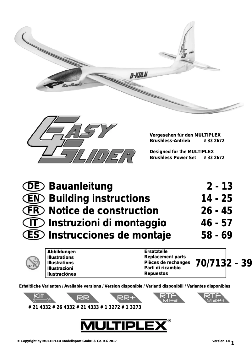 Imagen de la primera página del manual del dispositivo 264333