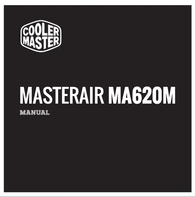 Página 1 del manual Manual de usuario Cooler Master MasterAir MA620M