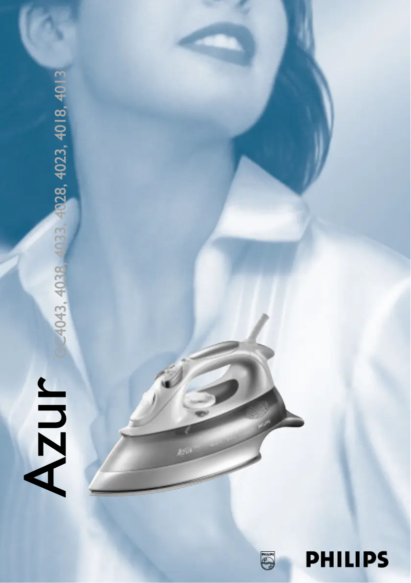 Página 1 del manual Manual de usuario Philips Azur GC4013