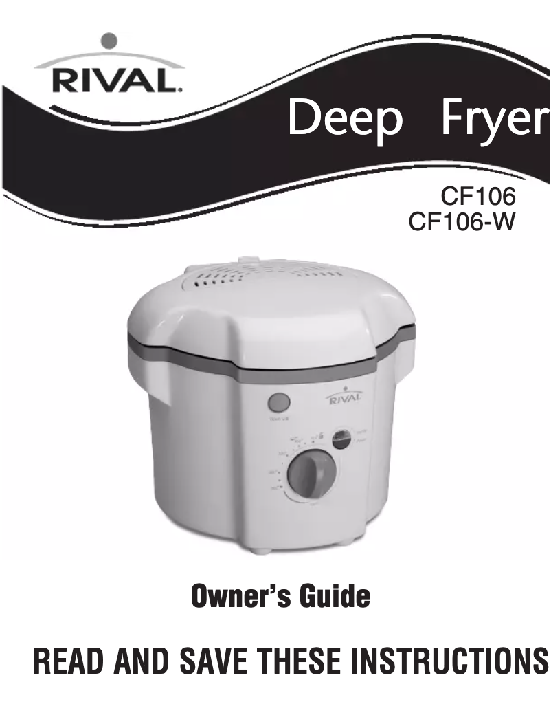 Página nº 1 - Manual de usuario Rival CF106