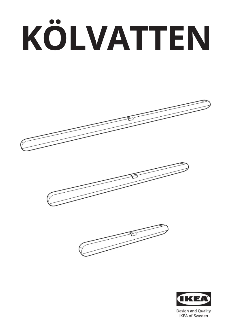 Imagen de la primera página del manual del dispositivo KÖLVATTEN 705.719.73