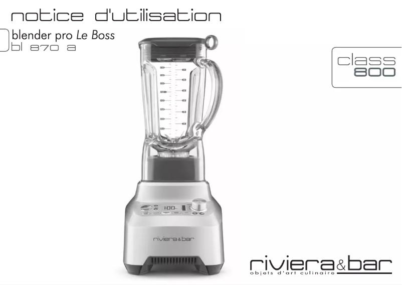 Imagen de la primera página del manual del dispositivo Le Boss BL870A