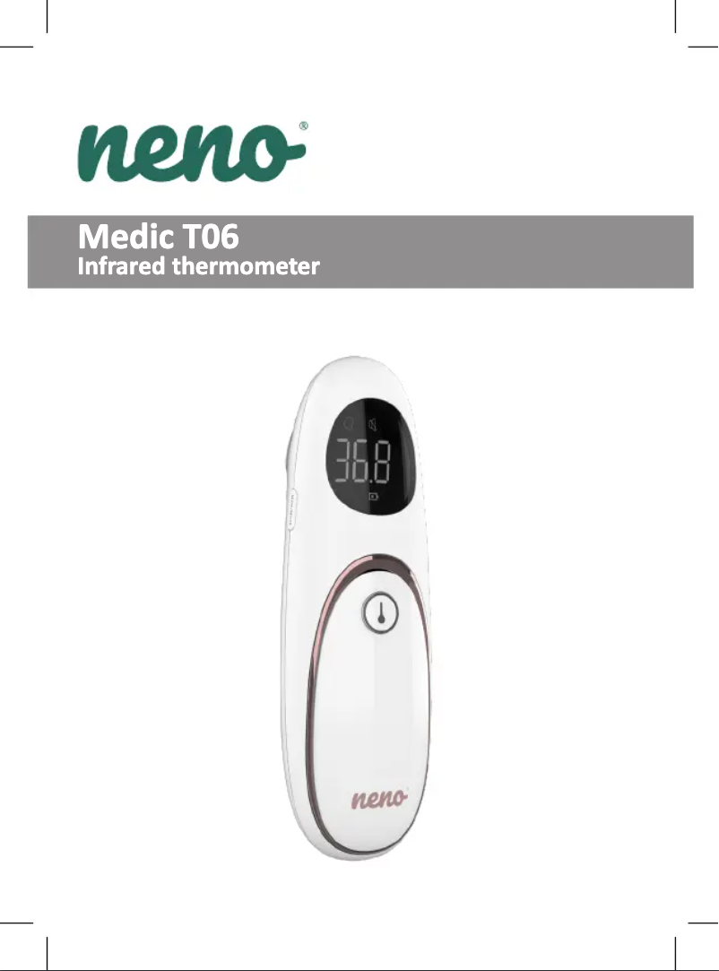 Página 1 del manual Manual de usuario Neno Medic T06