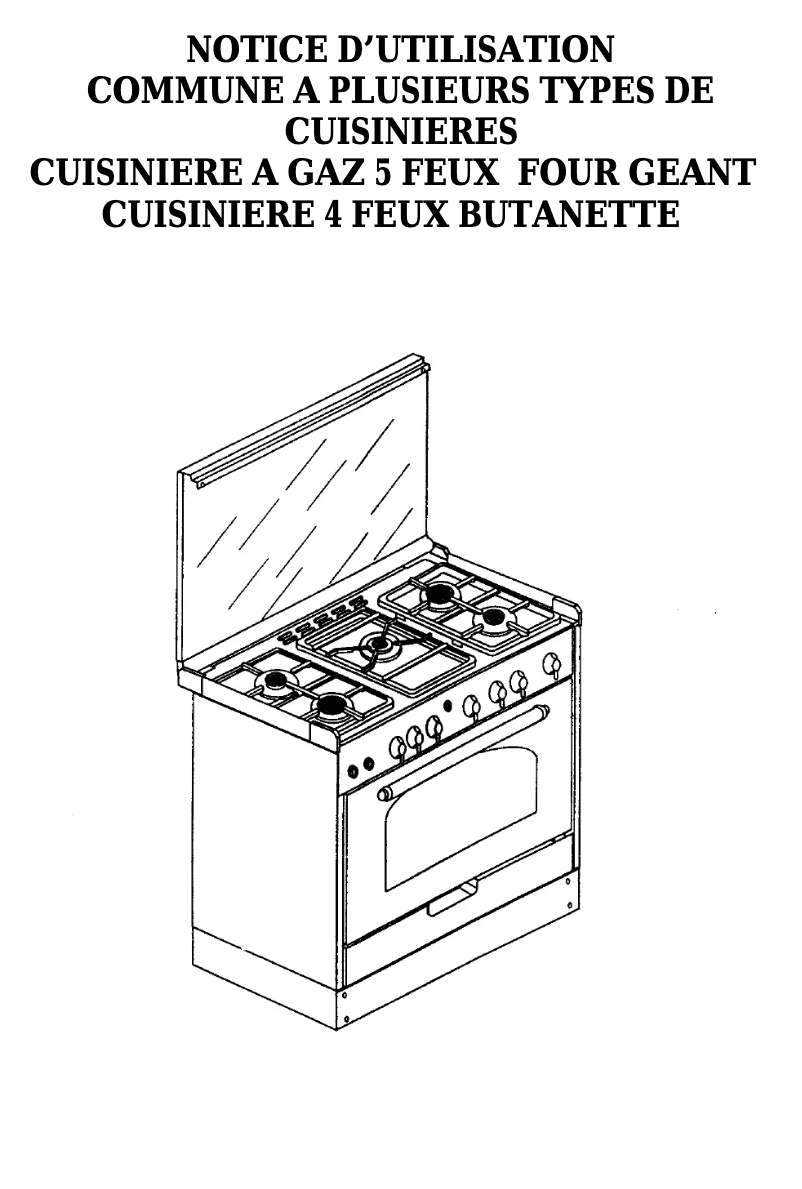 Página 1 del manual Manual de usuario Curtiss 8550BEA