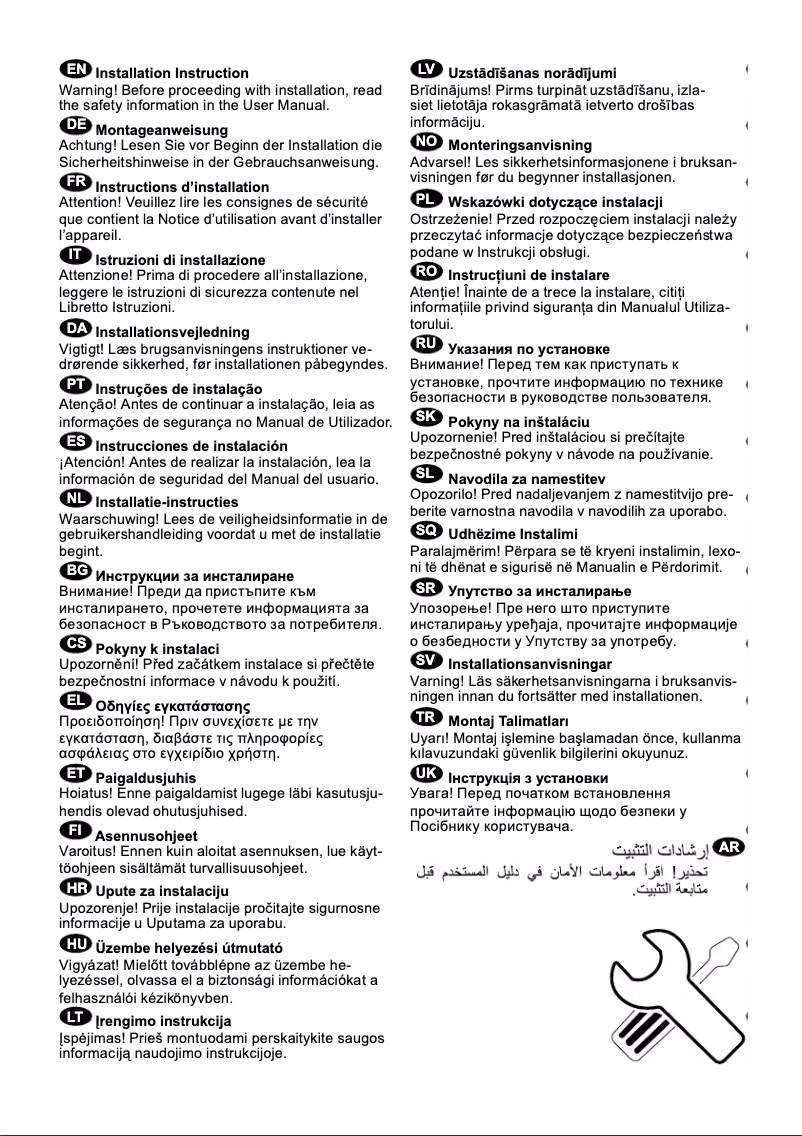 Página nº 1 - Manual de usuario Smeg REFLK354