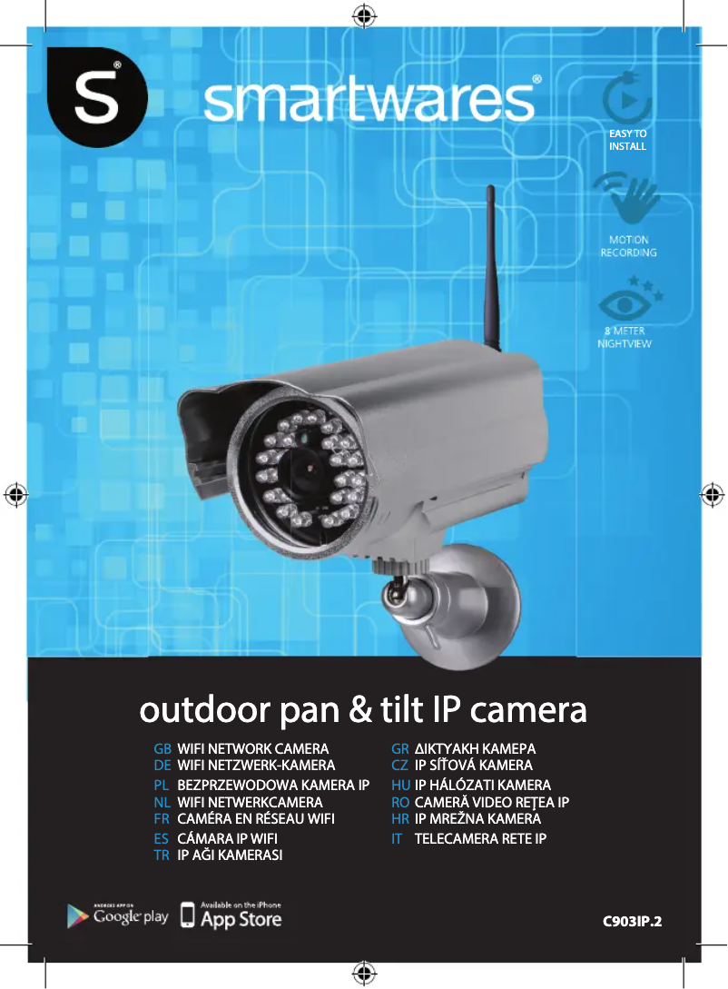 Imagen de la primera página del manual del dispositivo C903IP.2