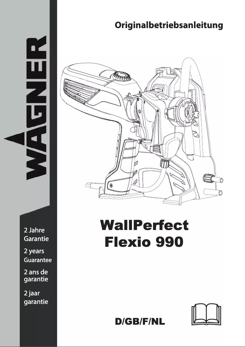 Página 1 del manual Manual de usuario Wagner WallPerfect Flexio 990