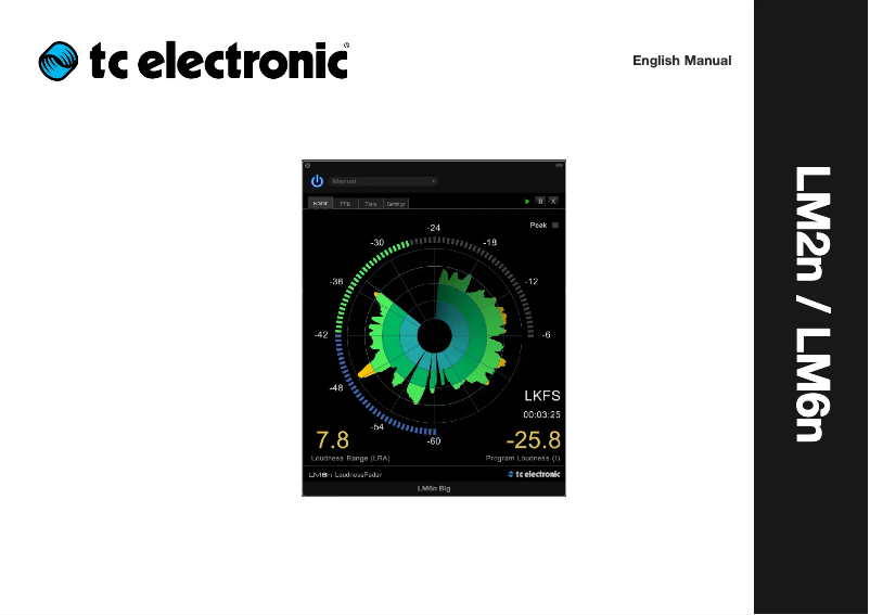 Imagen de la primera página del manual del dispositivo LM2 Native