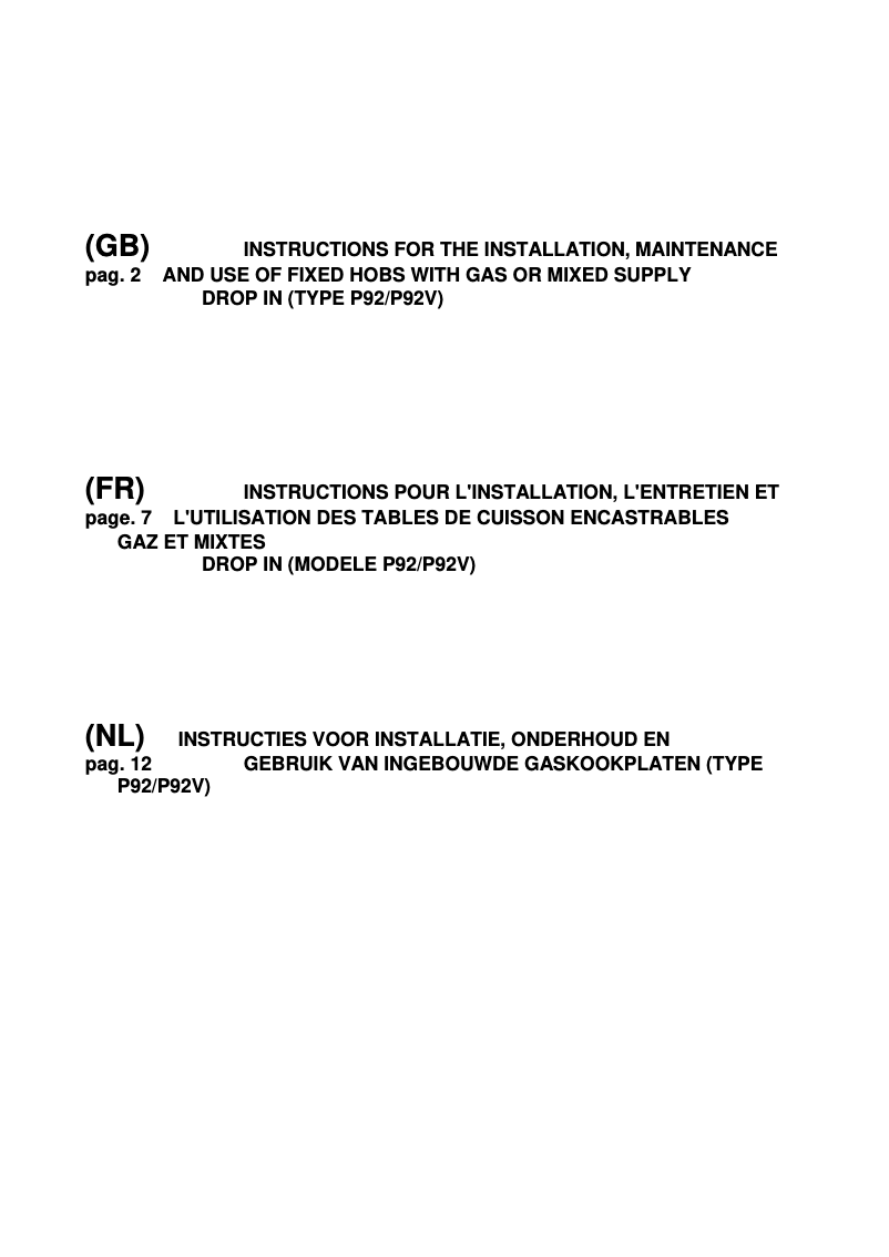 Imagen de la primera página del manual del dispositivo DB36600X-P92V