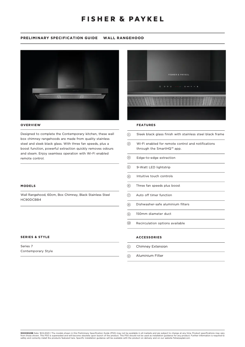 Imagen de la primera página del manual del dispositivo HC90DCBB4
