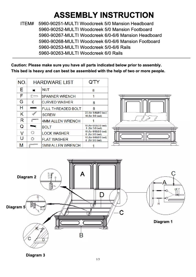 Imagen de la primera página del manual del dispositivo 5960-90268-MULTI