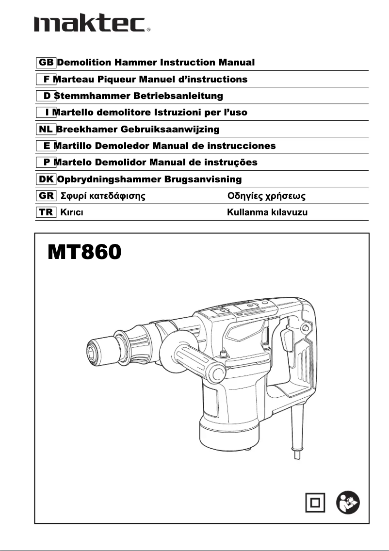 Imagen de la primera página del manual del dispositivo M8600