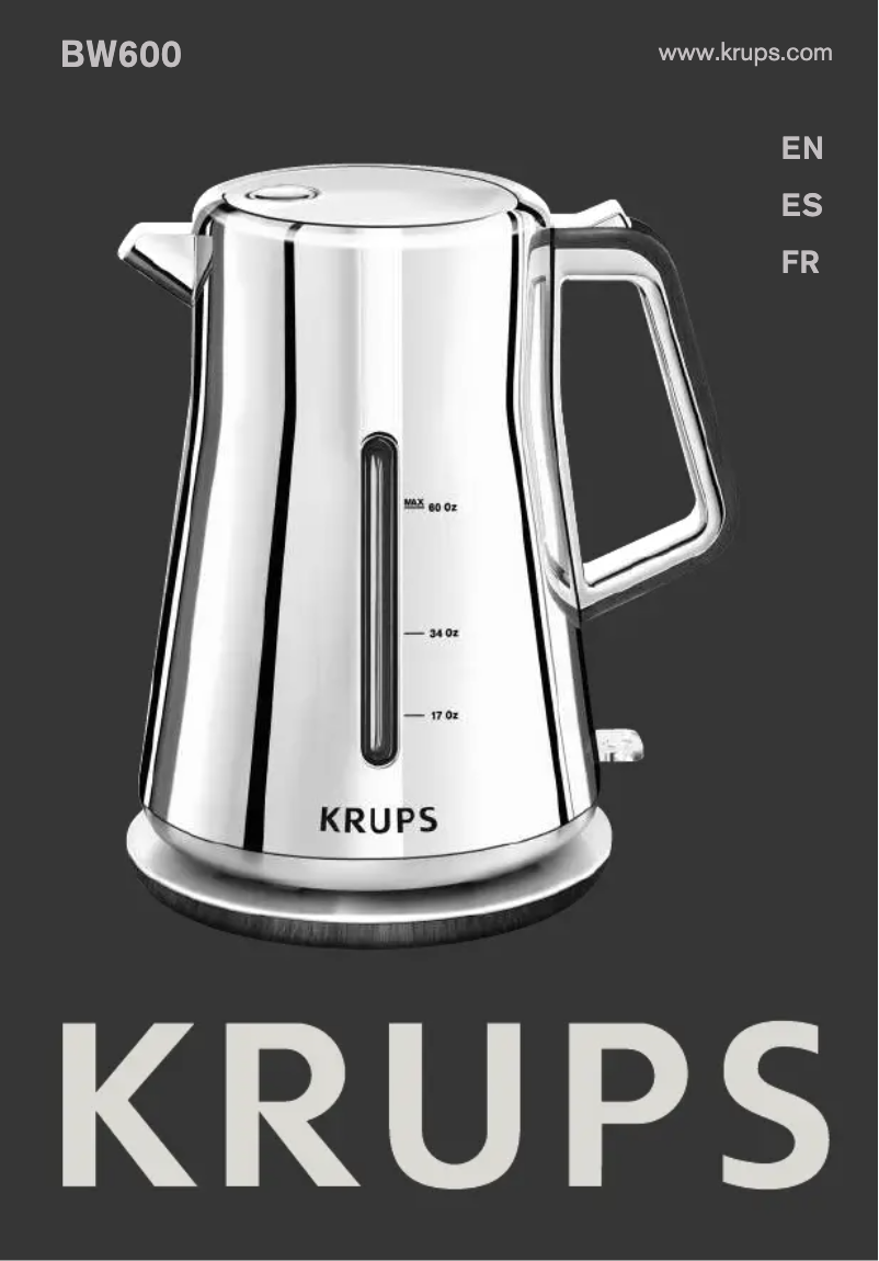 Imagen de la primera página del manual del dispositivo BW600