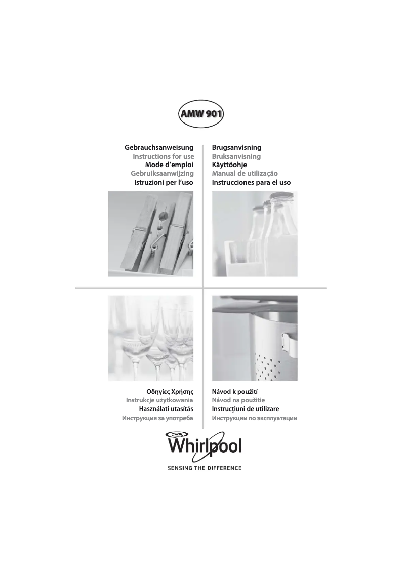 Página 1 del manual Manual de usuario Whirlpool AMW 901 IXL