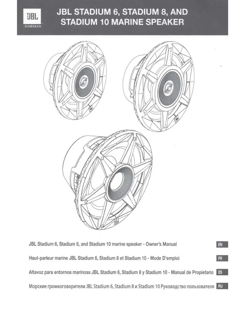 Imagen de la primera página del manual del dispositivo Stadium Marine 82M