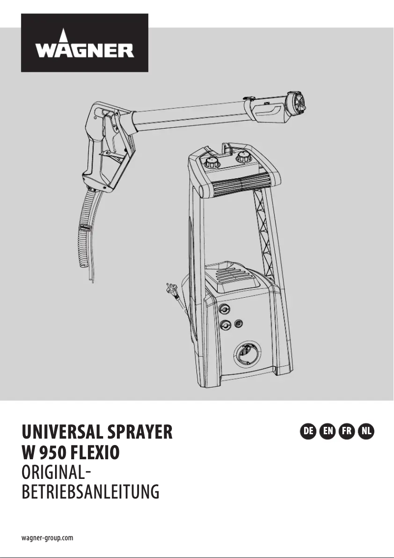 Página nº 1 - Manual de usuario Wagner W 950 Flexio