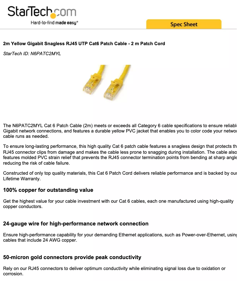 Imagen de la primera página del manual del dispositivo N6PATC2MYL