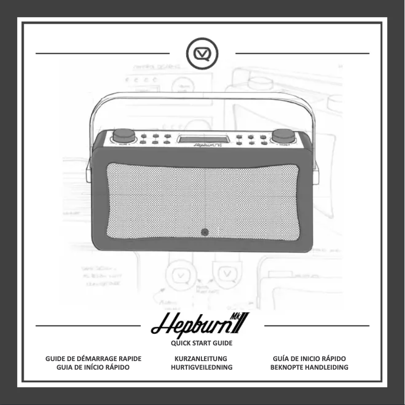 Imagen de la primera página del manual del dispositivo Hepburn Mk II