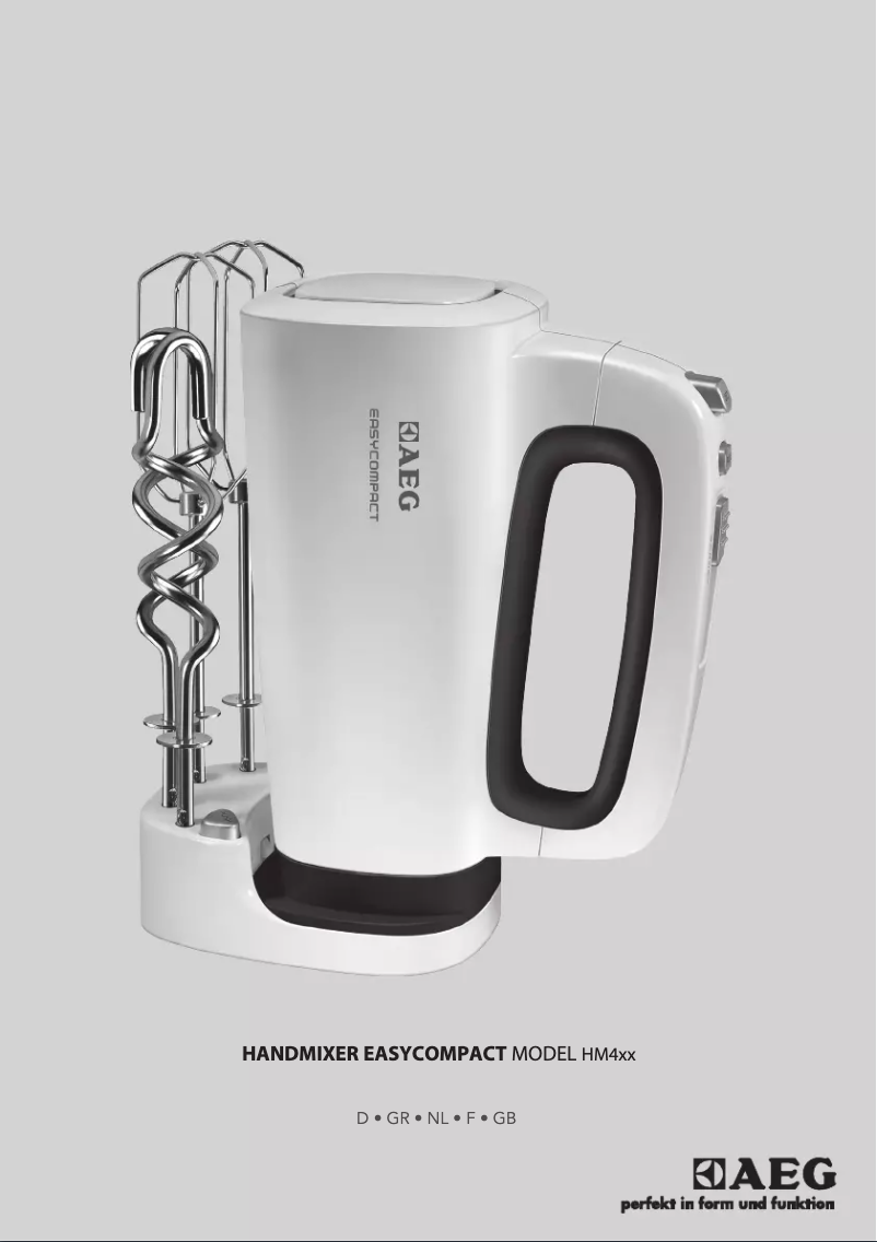 Página nº 1 - Manual de usuario AEG HM4200