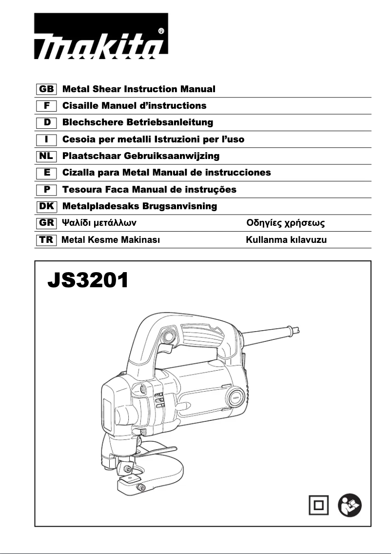 Página 1 del manual Manual de instrucciones Makita JS3201J