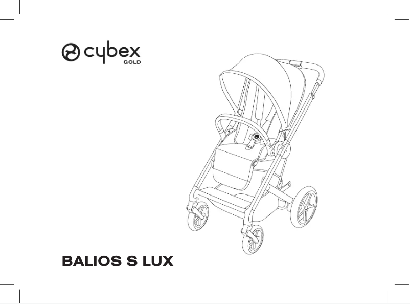 Página 1 del manual Manual de usuario Cybex Balios S Lux