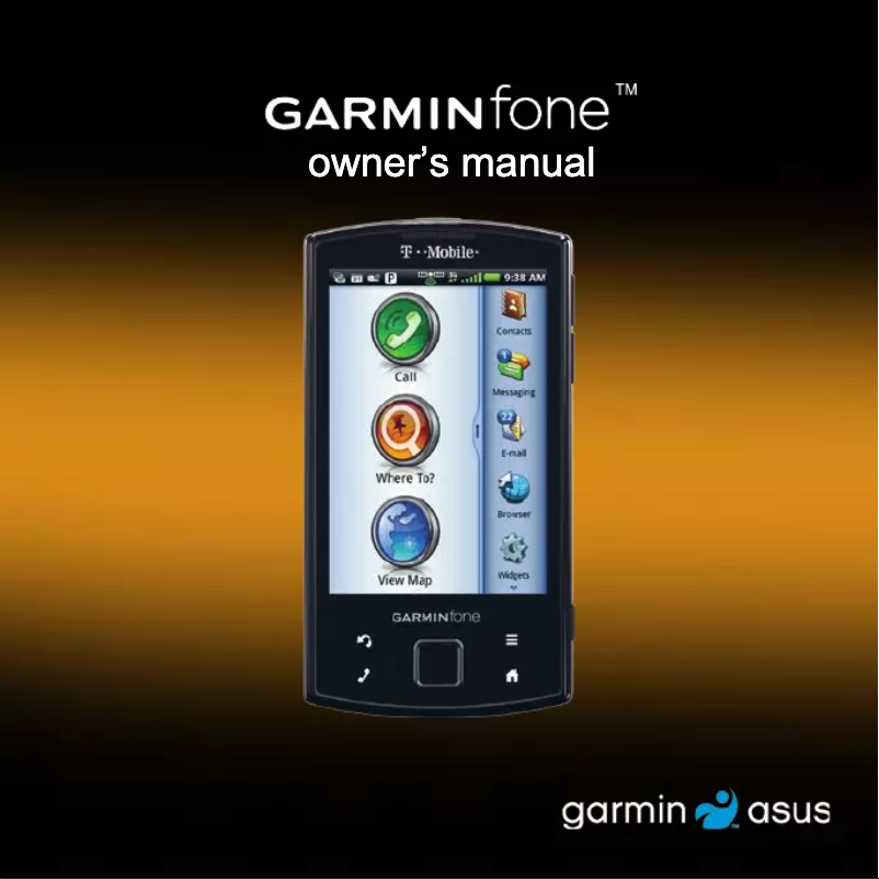 Página 1 del manual Manual de usuario Garmin Fone