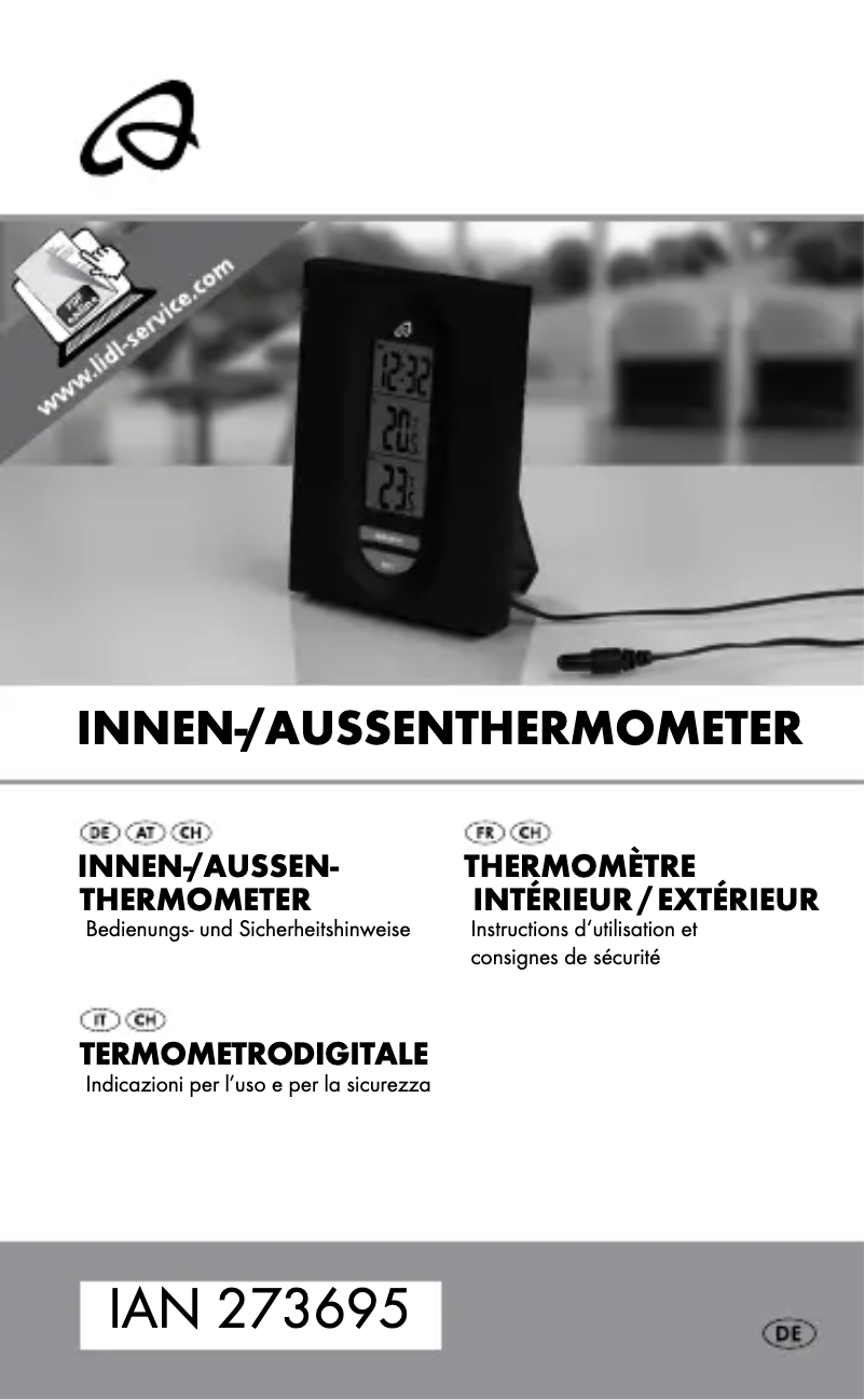 Imagen de la primera página del manual del dispositivo Z31482A