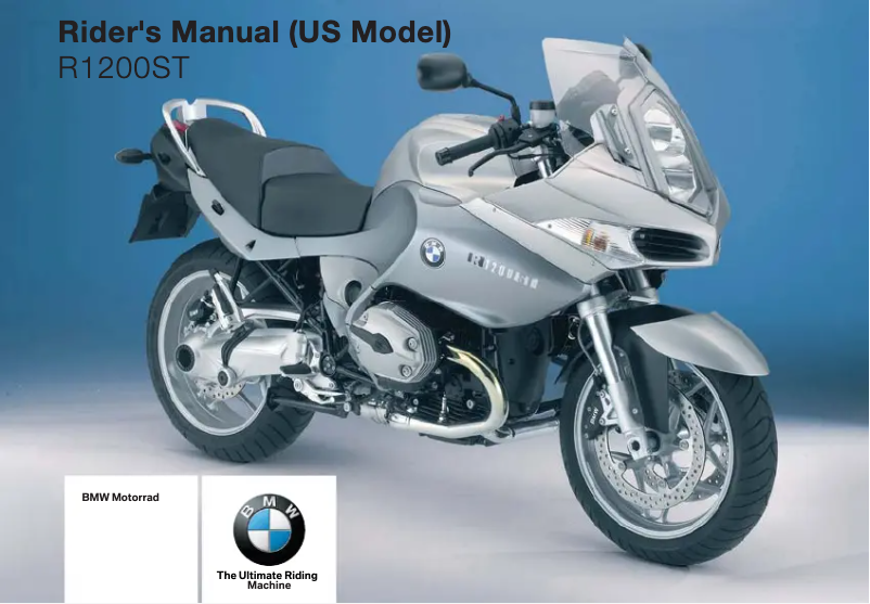 Imagen de la primera página del manual del dispositivo R 1200 ST (2006)