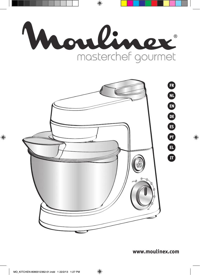 Imagen de la primera página del manual del dispositivo QA415D