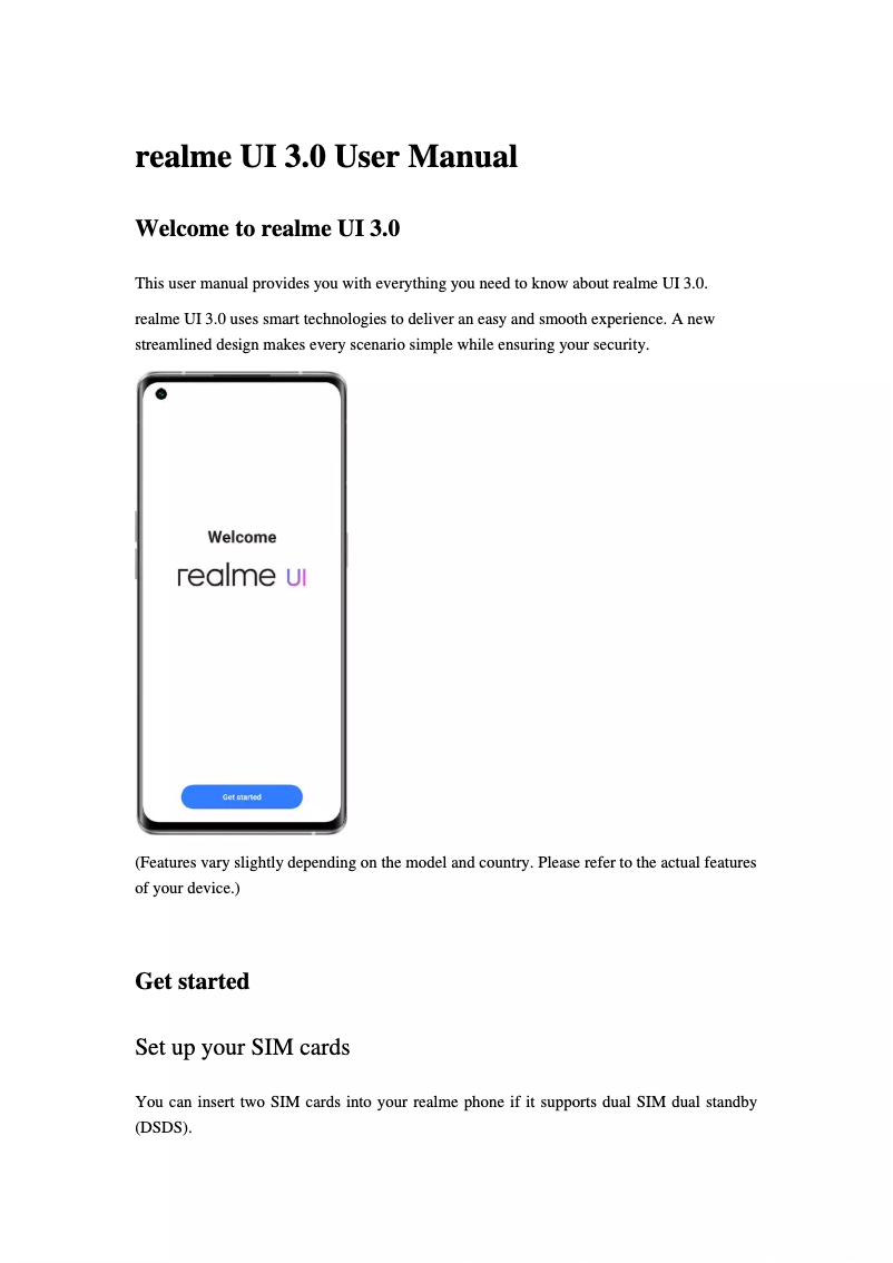 Imagen de la primera página del manual del dispositivo 10s