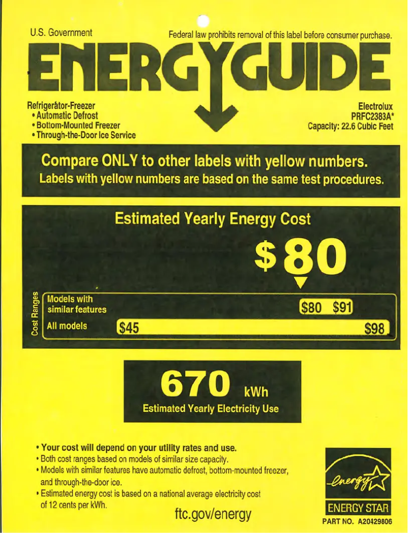 Imagen de la primera página del manual del dispositivo PRFC2383AF