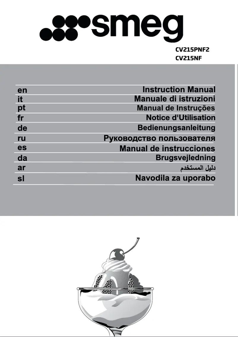 Imagen de la primera página del manual del dispositivo CV215NF
