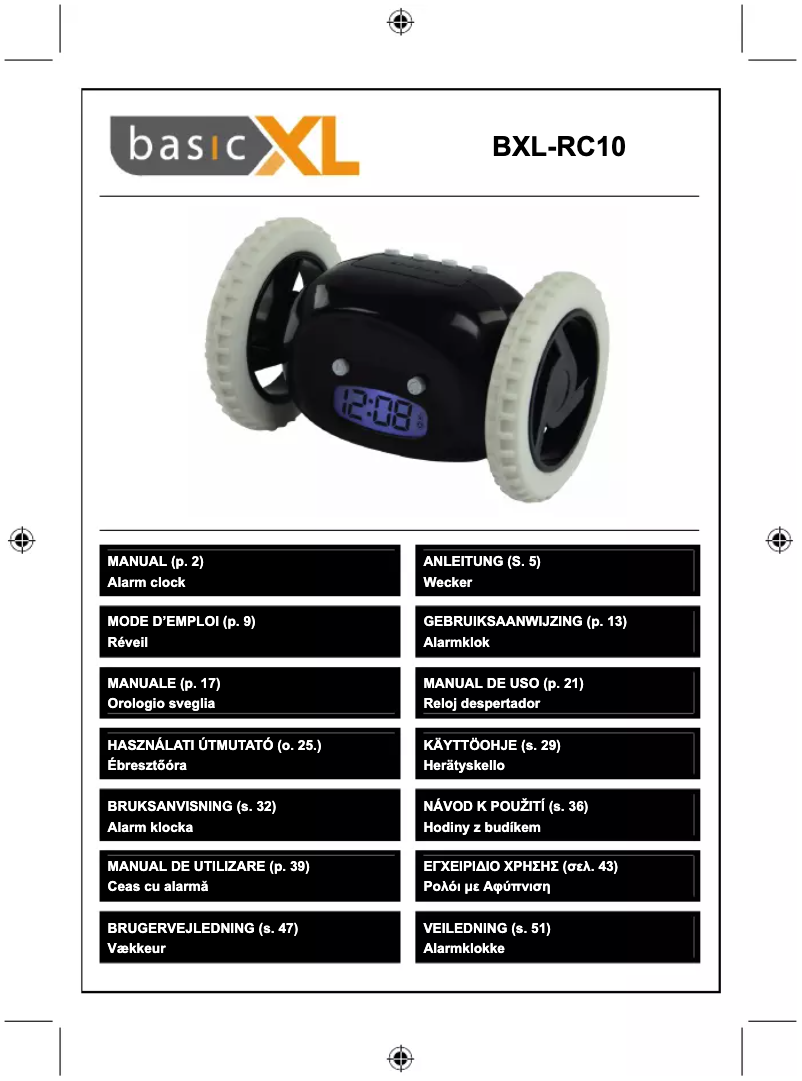 Página 1 del manual Manual de usuario basicXL BXL-RC10