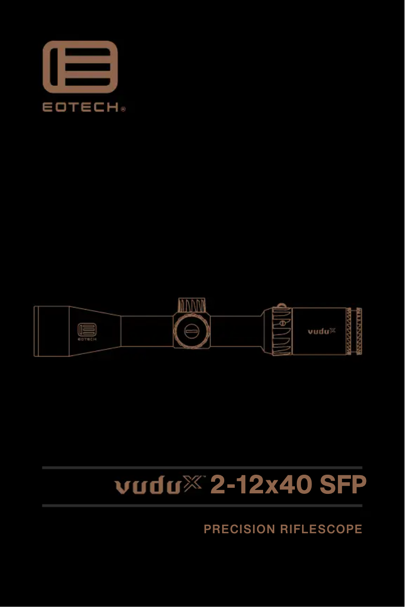 Página nº 1 - Manual de usuario EOTech Vudu X 2-12x40 SFP